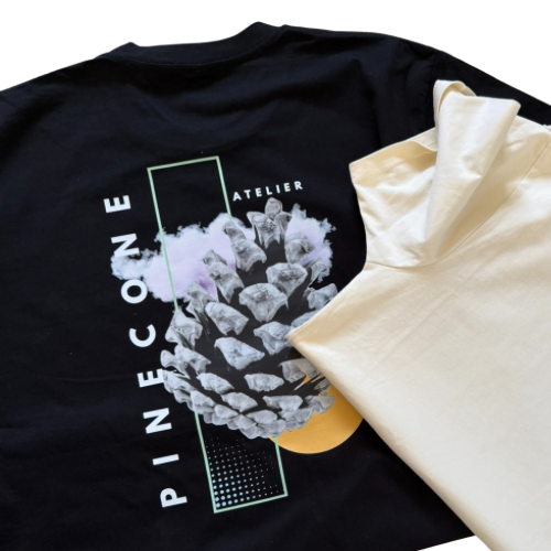 Pinecone Atelier Tee Black