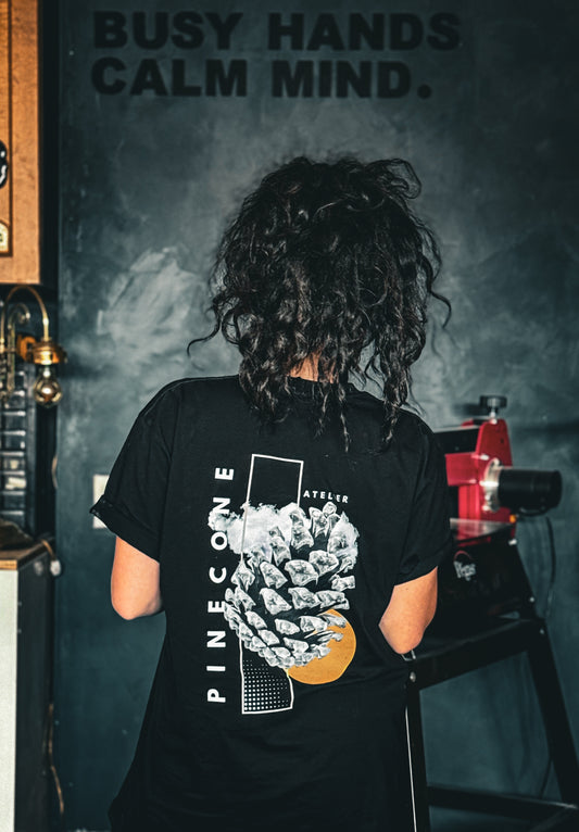 Pinecone Atelier Tee Black